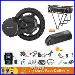 48V 750 Mid-Drive Motor Bafang BBS02B Bicycle DIY Ebike Conversion Kit 68-73mm