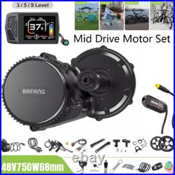 48V 75oW BAFANG Mid Drive Motor with Display 68-73mm Ebike Bicycle Conversion kit 48V 75oW BAFANG Mid Drive Motor with Display 68-73mm Ebike Bicycle Conversion kit
