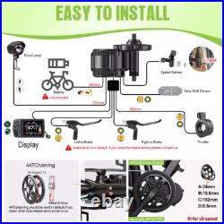 48V 75oW BAFANG Mid Drive Motor with Display 68-73mm Ebike Bicycle Conversion kit 48V 75oW BAFANG Mid Drive Motor with Display 68-73mm Ebike Bicycle Conversion kit