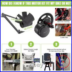 48V 75oW BAFANG Mid Drive Motor with Display 68-73mm Ebike Bicycle Conversion kit 48V 75oW BAFANG Mid Drive Motor with Display 68-73mm Ebike Bicycle Conversion kit