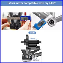 48V 75oW BAFANG Mid Drive Motor with Display 68-73mm Ebike Bicycle Conversion kit 48V 75oW BAFANG Mid Drive Motor with Display 68-73mm Ebike Bicycle Conversion kit