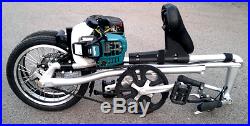 4 stroke 25cc belt drive gas motorized bicycle conversion kit for Stida 16