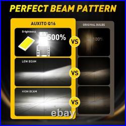 4x 100W D2S D2R LED Headlight Bulbs 50000LM White HID Xenon Lamp Conversion Kit