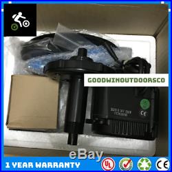 500W Electric E Bike Conversion Kit Bafang Mid Drive Motor Hub 48V 13AH DPC18
