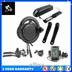 500W Electric E Bike Conversion Kit Bafang Mid Drive Motor Hub 48V 14.5AH C965