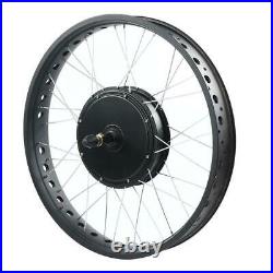 72V 3000W Electric Bicycle Motor Conversion Kit Rear Wheel Rim 26'' Hub Accs