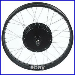 72V 3000W Electric Bicycle Motor Conversion Set E-Bike Rear Wheel Rim 26'' Hub