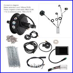 73.7cm / 29in Waterproof Electric Bicycle Conversion Kit 36V 250W Rear Drive