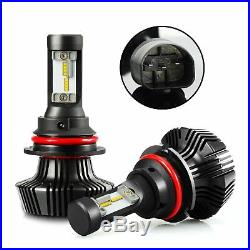 8 GEN High Power LED Headlight Kit 9007 HB5 High/Low Beam Bulbs White 6500K Pair
