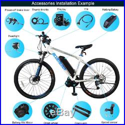 8fun Electric Bike Mid Drive Kit Mountain Bike Conversion Kit BAFANG 1000W BBSHD