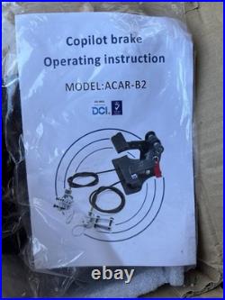ACAR-B2 Right Hand Drive Conversion Kit, Universal Dual Control Pedal