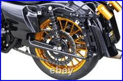 Arlen Ness Chain Drive Conversion Kit Black/Zinc Plated For HD FLH 1868 ABS 2021