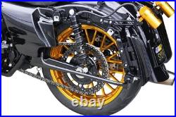Arlen Ness Chain Drive Conversion Kit For Harley FLTRX 1923 2024 ZNC 27/57T BLK