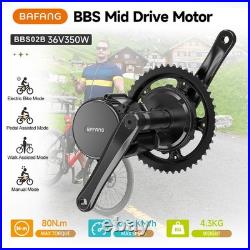 BAFANG 36V350W CAN+VD03 EBicycle Conversion Kits BBS01B DIY Mid Drive Motor
