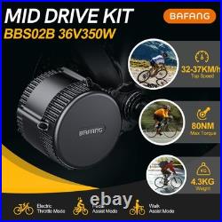 BAFANG 36V350W CAN+VD03 EBicycle Conversion Kits BBS01B DIY Mid Drive Motor