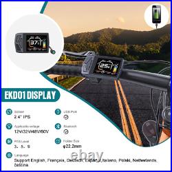 BAFANG 36V350W CAN+VD03 EBicycle Conversion Kits BBS01B DIY Mid Drive Motor