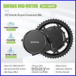 BAFANG 36V 500W Mid Drive Motor DIY Electric Bicycle Conversion Kits BBS Motor BAFANG 36V 500W Mid Drive Motor DIY Electric Bicycle Conversion Kits BBS Motor