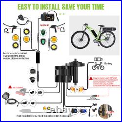 BAFANG 36V 500W Mid Drive Motor DIY Electric Bicycle Conversion Kits BBS Motor BAFANG 36V 500W Mid Drive Motor DIY Electric Bicycle Conversion Kits BBS Motor