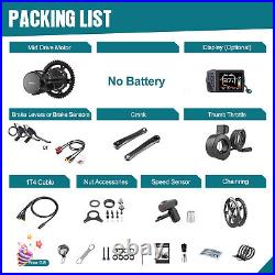 BAFANG 48V750W CAN Electric Bicycle Conversion Kits BBS02B DIY Mid Drive Motor BAFANG 48V750W CAN Electric Bicycle Conversion Kits BBS02B DIY Mid Drive Motor