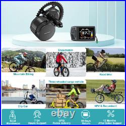 BAFANG 48V75OW BBS02B Mid Drive Motor Electric Bike Conversion Kit EKD01 Display BAFANG 48V75OW BBS02B Mid Drive Motor Electric Bike Conversion Kit EKD01 Display
