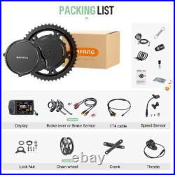 BAFANG 48V75OW BBS02B Mid Drive Motor Electric Bike Conversion Kit EKD01 Display BAFANG 48V75OW BBS02B Mid Drive Motor Electric Bike Conversion Kit EKD01 Display