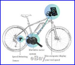 BAFANG 48V 350W BBS01 Mid Drive Motor Electric Bike Crank Display Conversion Kit