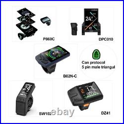 BAFANG BBS01B 36V 500W CAN Protocol Bus Mid Drive Motor Electric Bicycle Kit