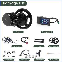 BAFANG BBS01 36V 250W Electric Bicycle Mid Drive Motor Conversion Kit eBike 68MM