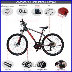 BAFANG BBS02 48V 750W Mid Drive Motor Conversion Kits DIY E-bike DPC18 Display