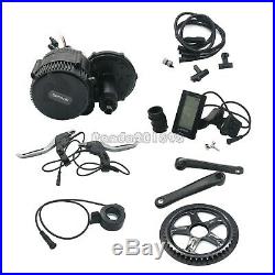 BAFANG BBS02 48V 750W Mid Drive Motor Electric Bike Conversion Kit C965 LCD UK98