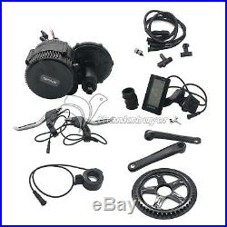 BAFANG BBS02 750W Mid Drive Motor Electric Bike Conversion Kit C965 LCD Display