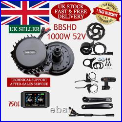 BAFANG BBSHD 52V 1000W to 1700W Mid Drive Motor Conversion Kit DIY Ebike UK