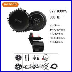 BAFANG BBSHD BBS03 52V 1000 Mid Drive Motor Conversion Kit Ebike BB68/100/120MM
