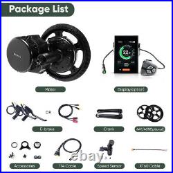 Bafang 36V 500W 68mm-73mm Electric Motor Mid-drive Kit BBS01 With 15.6ah Battery
