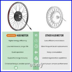 Bafang 48V75OW Rear Hub Motor Wheel Kit 26 27.5 700C DIY Ebike Conversion Kits