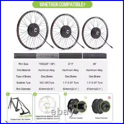 Bafang 48V75OW Rear Hub Motor Wheel Kit 26 27.5 700C DIY Ebike Conversion Kits