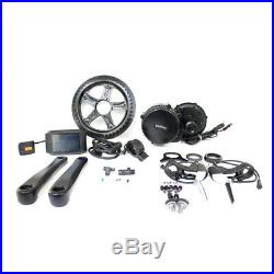 Bafang 48V 500W Mid-Drive Motor BBS02 E-Bike Conversion Kits + 48V 14Ah Battery