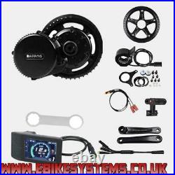 Bafang 48V 750W BBS02B Mid Drive Motor Conversion Kit Ebike UK Stock
