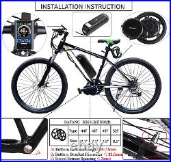 Bafang 48V 750W Mid Drive Electric Bike Conversion Kit With Hmi Display Bbs02B 8