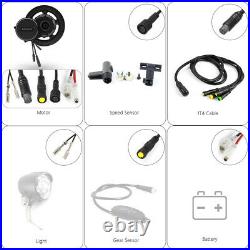 Bafang BBS01B Mid Drive Motor 36V 250W eBike Conversion Engine Kit With Battery