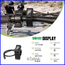 Bafang BBS02 48V750W 68mm Mid Drive Motor Ebike Conversion Kit 44T SW102/DPC18
