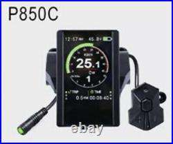 Bafang BBS02 Mid Drive 48v 750w ebike kit With Battery & P850c Display