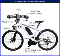 Bafang Bbs01B 36V 350W Mid Drive Kit Electric Bike Conversion Kit Mid Motor Kit