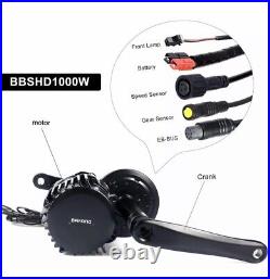 Bafang Mid Drive BBS02B 48v 750w Mid drive ebike kit + P850c display Gear Sensor