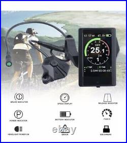 Bafang Mid Drive BBS02 48v 750w ebike kit With P750c display + Gear Sensor