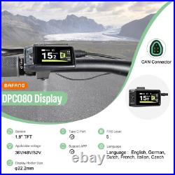 Bafang Mid Drive Motor 36V250W 68mm-73mm DIY Ebike Conversion Kits BBS01B CANBUS