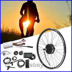Bike Front Drive Motor Wheel Kit Electric Bike Conversion Kit Heat Dissipation