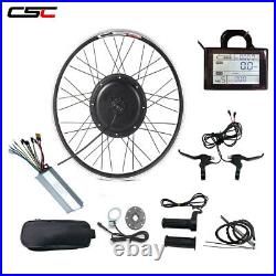 Brushless Gearless Hub Motor Wheel Drive E-bike Electric bicycle kit 1000W 48V