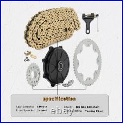 Chain Drive Sprocket Conversion Kit for Harley Touring / Twin-Cam & M8 2009-up