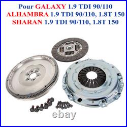 Conversion Kit Flywheel Dual-Mass Rigid Fixed for Galaxy Sharan 1.9 TDI Conversion Kit Flywheel Dual-Mass Rigid Fixed for Galaxy Sharan 1.9 TDI